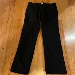GAP black pants slim